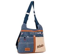 Lois - Cityrucksack Damen Klein Elegant Rucksack Damen Schwarz Alltag Modern, Kleiner Rucksack Damen für Büro Reise City Kollektion., Marine Blau