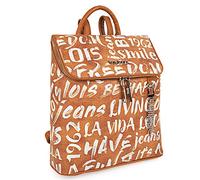 Lois - Cityrucksack Damen Klein Elegant Rucksack Damen Schwarz Alltag Modern, Kleiner Rucksack Damen für Büro Reise City Kollektion., Camel