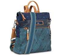 Lois - Rucksack Damen mit Anti Diebstahl Funktion, Damenrucksack Anti Diebstahl Tasche, Kleiner Rucksack Damen, Antidiebstahlrucksack Damen 315597, Blau