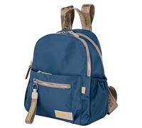 Lois - Cityrucksack Damen Klein Elegant Rucksack Damen Schwarz Alltag Modern, Kleiner Rucksack Damen für Büro Reise City Kollektion., Blau