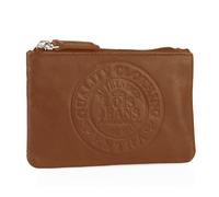 Lois - Geldbeutel & Schlüsseltasche Klein - Schlüsseletui Schlüsseltasche - Schlüsseletui Leder - Autoschlüssel Tasche - Schlüssel Etui, Tan