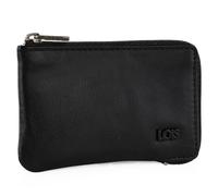 Lois - Geldbeutel & Schlüsseltasche Klein - Schlüsseletui Schlüsseltasche - Schlüsseletui Leder - Autoschlüssel Tasche - Schlüssel Etui, Schwarz