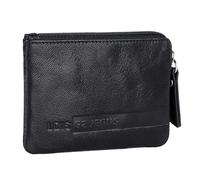 Lois - Geldbeutel & Schlüsseltasche Klein - Schlüsseletui Schlüsseltasche - Schlüsseletui Leder - Autoschlüssel Tasche - Schlüssel Etui, Schwarz