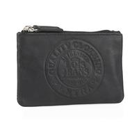 Lois - Geldbeutel & Schlüsseltasche Klein - Schlüsseletui Schlüsseltasche - Schlüsseletui Leder - Autoschlüssel Tasche - Schlüssel Etui, Schwarz