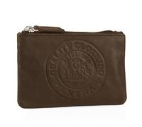 Lois - Geldbeutel & Schlüsseltasche Klein - Schlüsseletui Schlüsseltasche - Schlüsseletui Leder - Autoschlüssel Tasche - Schlüssel Etui, Braun