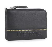 Lois - Geldbeutel & Schlüsseltasche Klein - Schlüsseletui Schlüsseltasche - Schlüsseletui Leder - Autoschlüssel Tasche - Schlüssel Etui, Schwarz