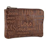 Lois - Geldbeutel & Schlüsseltasche Klein - Schlüsseletui Schlüsseltasche - Schlüsseletui Leder - Autoschlüssel Tasche - Schlüssel Etui, Braun