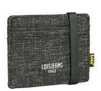 Lois - Geldbörse Herren Kreditkartenetui Herren Karten Portemonnaie Cardholder Herren Kreditkartenetui, Schwarz