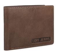 Lois - Geldbörse Herren Leder - Herren Geldbörsen Leder mit RFID Schutz - Geldbörse Herren Klein - Geldbeutel Herren Leder - Geldbörse Herren. Geldbeutel, Tan