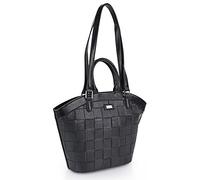 Lois - Handtasche Damen Groß - Elegante Shopper Damen Groß für jeden Anlass, Tasche Damen mit Stil, Schwarz