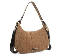 Lois - Handtasche Damen Umhängetasche Damen Klein & Stilvoll Handtasche Damen Umhängetasche Crossbody Bag Damen, Taupe