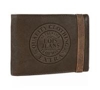 Lois - Herren Geldbörse Echtleder RFID Schutz - Herren Leder Geldbörse Klein oder Groß - Portemonnaie Herren Echtleder mit Kartenfächern, Braun