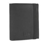 Lois - Geldbörse Herren Leder - Herren Geldbörsen Leder mit RFID Schutz - Geldbörse Herren Klein - Geldbeutel Herren Leder - Geldbörse Herren. Geldbeutel 206920, Schwarz