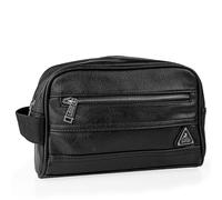 Lois - Kulturbeutel Herren Kulturtasche Herren Kulturbeutel Damen Toiletry Bag Waschtasche - Praktisch, Hochwertig Und Vielseitig Nutzbar, Schwarz