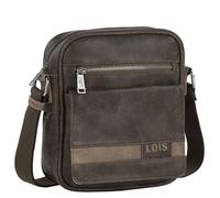 Lois - Umhängetasche Herren Klein mit verstellbarem riemen - Herren Umhängetasche Klein hergestellt aus hochwertigen Materialien - Dauerhaft Kleine Umhängetasche Herren - Herrentasche Zum Umhän, Braun