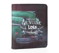 Lois - Portmonee Jungen Teenager, Geldbeutel Jugendliche Jungen, Portemonnaie Stoff, Geldbeutel Jungen, Portemonnaie Jungen Teenager - Robust & Stylisch, Schwarz