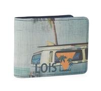 Lois - Portemonnaie Jungen Teenager - Geldbeutel Jungen Teenager mit Jugendlicher Stil - Portemonnaie Herren. Portmonee Jungen Teenager. RFID-Schutz, Blau