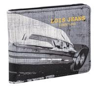 Lois - Portmonee Jungen Teenager, Geldbeutel Jugendliche Jungen, Portemonnaie Stoff, Geldbeutel Jungen, Portemonnaie Jungen Teenager - Robust & Stylisch, Schwarz