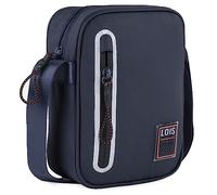 Lois - Umhängetasche Kleine Umhängetasche Herren Männer Tasche für Alltag Reisen Arbeit Freizeit Schultertasche Crossbody Bag Herren Stilvoll Praktisch Langlebig und Leicht., Marine Blau