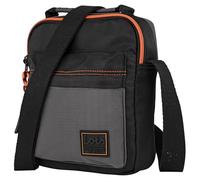 Lois - Umhängetasche Kleine Umhängetasche Herren Männer Tasche für Alltag Reisen Arbeit Freizeit Schultertasche Crossbody Bag Herren Stilvoll Praktisch Langlebig und Leicht., Schwarz-Grau