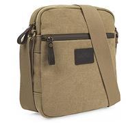 Lois - Umhängetasche Kleine Umhängetasche Herren Männer Tasche für Alltag Reisen Arbeit Freizeit Schultertasche Crossbody Bag Herren Stilvoll Praktisch Langlebig und Leicht., Camel