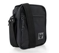 Lois - Umhängetasche Herren Klein mit verstellbarem riemen - Herren Umhängetasche Klein hergestellt aus hochwertigen Materialien - Dauerhaft Kleine Umhängetasche Herren - Herrentasche Zum Umh, Schwarz