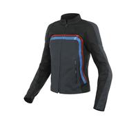 Lola 3 Lady Lederjacke schwar/ebony/rot/blau, 42D(48L)