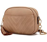 lola mae Gesteppte Crossbody-Tasche, trendiges Design