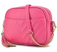 lola mae Gesteppte Umhängetasche, trendiges Design Schultertasche