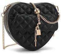 lola mae Heart Shaped Crossbody Herzförmige Schultertasche Love Lock Key