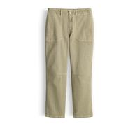 Opus Fashion Jeans Lolah Urban Damen Tapered Mid-Rise Pale Olive Größe 34 L28
