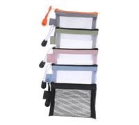 LOLIPPYY 5stücke Teiliges Mini-mesh Kosmetiktaschen Mit Reißverschluss Praktische Aufbewahrung Für Make-up Hautpflege Und Pinsel Für Reisen Alltag Und Büro Leicht Und Kompakt Für