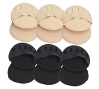 LOLIPPYY 6 Paare Unsichtbare Zehensocken für Damen Rutschfeste Halbsocken aus Hochwertigem Material für High Heels Pumps und Sandalen Separierte Zehen für Optimalen Komfort und