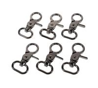 LOLIPPYY 6stücke Metall-drehhaken Mit Auslöser Für -taschenherstellung Schwenkbare Clips Für Schlüssel Gurte Und Mehr Tragbarer Und Multifunktionaler Taschenverschluss