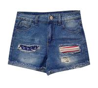 Lomelomme Jeans Shorts Damen Hosen High Waist Hot Jeans Bermuda Damen-Shorts Kurze Boyfriend Short Shorts Paperbag Dreiviertel Jogging Jeanshose Chino Spodenki Damskie NA Lato