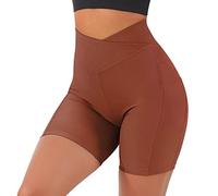 Lomelomme Leggings Damen High Waist Sporthose Festival Kurze Wanderhose Leggings Sportleggins Gym Shaping Hose Radlershorts Herbst Blickdicht Radhose Hotpants Trekkinghose