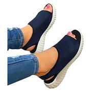 Lomelomme Sandalen Damen Sandaletten Sale Bequeme Ortopädicheschuhe Flache Wassersandalen Tessa Plateau Damensandalen Women's Sandals Sommer Orthopäde Abrollschuhe Pantoletten Sandalette