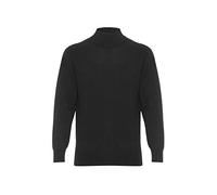 Lona Scott Herren Kaschmir Pullover mit Rollkragen, Schwarz, X-Large