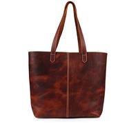 Londo Carmel Handtasche Damen Handgefertigt aus Echtem Leder- Laptop Tasche Umhängetasche Damen -Schultertasche Damen Große Tasche Damen Shopper Damen Groß für Arbeit, Büro - für 13" Laptop
