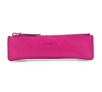 Londo Echtleder Federmäppchen mit Reißverschluss - Elegantes Bleistift Etui, Multifunktionales Schlampermäppchen und Stiftetasche für Büro, Reise & Alltag