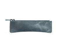 Londo Echtleder Federmäppchen mit Reißverschluss - Elegantes Bleistift Etui, Multifunktionales Schlampermäppchen und Stiftetasche für Büro, Reise & Alltag