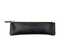 Londo Echtleder Federmäppchen mit Reißverschluss - Elegantes Bleistift Etui, Multifunktionales Schlampermäppchen und Stiftetasche für Büro, Reise & Alltag