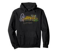 London Night England Reise-Souvenir Stadt Wahrzeichen Geschenk Pullover Hoodie