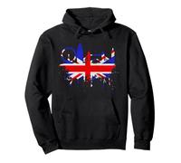 London Skyline Union Jack Flagge GB Ich Liebe England Fahne Pullover Hoodie