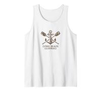 Long Beach California Naval - Long Beach CA Tank Top