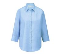 Long-Bluse 3/4-Arm Eterna blau 38