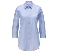 Long-Bluse 3/4-Arm Peter Hahn blau 36