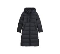 Long coat, down filled, with hood, drawstring at waist inside DEEP NIGHT BLUE 36 DEEP NIGHT BLUE