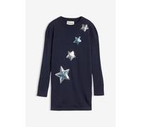 Long-Feinstrickpullover mit Pailletten 92/98