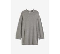 Long-Feinstrickpullover mit Seitenschlitzen aus Viskose-Mix 40/42 (M)